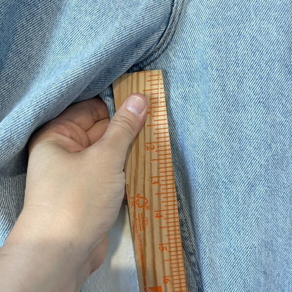 Vintage Levis 551 Jeans Womens 12 Relaxed Fit Tapered Leg Denim 90s Vintage - Picture 7 of 13